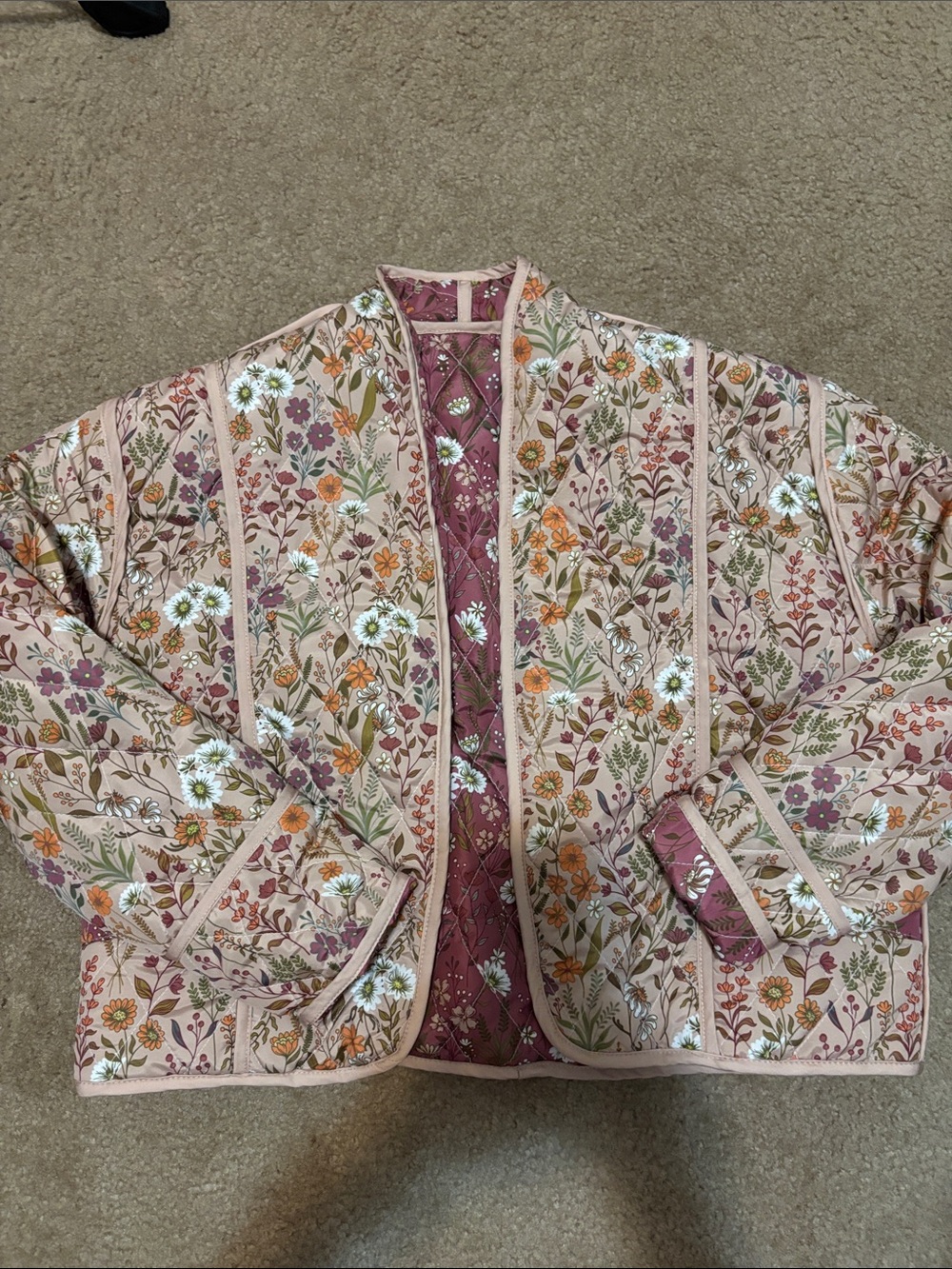 Reversible quilted Jacket